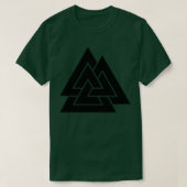 Vikings Valknut Symbol T-Shirt (Design vorne)