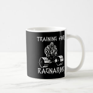Vikings Workout Outfit Deadlift Nordic Man Gift Kaffeetasse