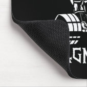 Vikings Workout Outfit Deadlift Nordic Man Gift Mousepad (Ecke)