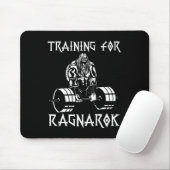 Vikings Workout Outfit Deadlift Nordic Man Gift Mousepad (Mit Mouse)