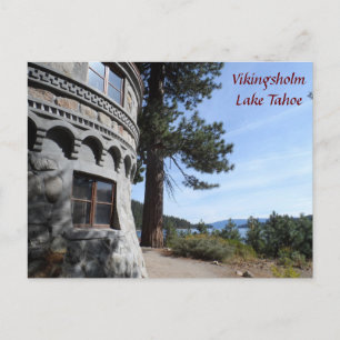 Vikingsholm-See Tahoe Postkarte