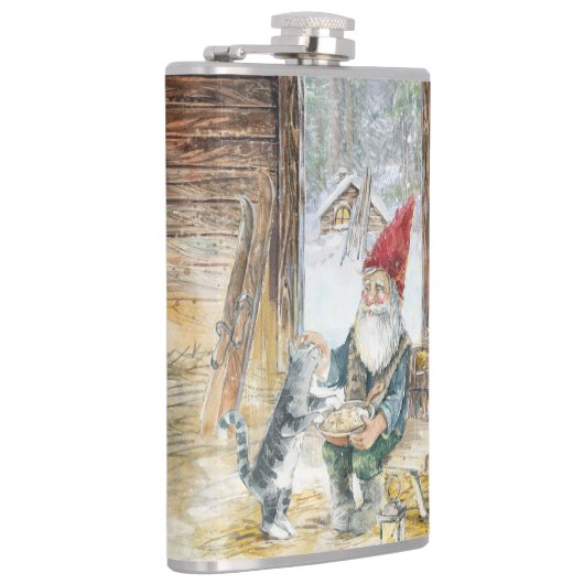 Vikta julkort helgkort flachmann (Rechts)