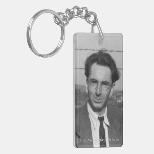 Viktor Frankl Inspiriert Schlüsselanhänger von Ros (Vorderseite links)