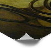 Viktor Oliva. Absinthe Drinker Poster (Ecke)