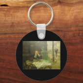 Viktor Oliva. Absinthe Drinker Schlüsselanhänger (Vorderseite)