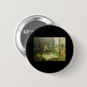 Viktor Oliva. Absinthtrinker Button (Vorne & Hinten)