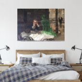 Viktor Oliva - The Absinthe Drinker (1901) Leinwanddruck (Insitu (Schlafzimmer))