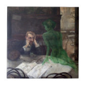 Viktor Oliva The Absinthe Drinker Fliese (Vorderseite)