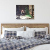 Viktor Oliva The Absinthe Drinker Leinwanddruck (Insitu (Schlafzimmer))
