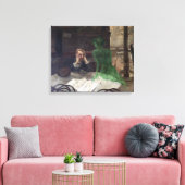 Viktor Oliva The Absinthe Drinker Leinwanddruck (Insitu (Wohnzimmer))