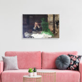 Viktor Oliva The Absinthe Drinker Leinwanddruck (Insitu (Wohnzimmer))