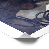 Viktor Oliva The Absinthe Drinker Poster (Ecke)