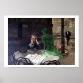 Viktor Oliva The Absinthe Drinker Poster (Vorne)
