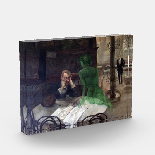 Viktor Oliva The Absinthe Drinker Poster Fotoblock (Links)