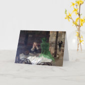 Viktor Oliva The Absinthe Drinker Poster Karte (Gelbe Blume)