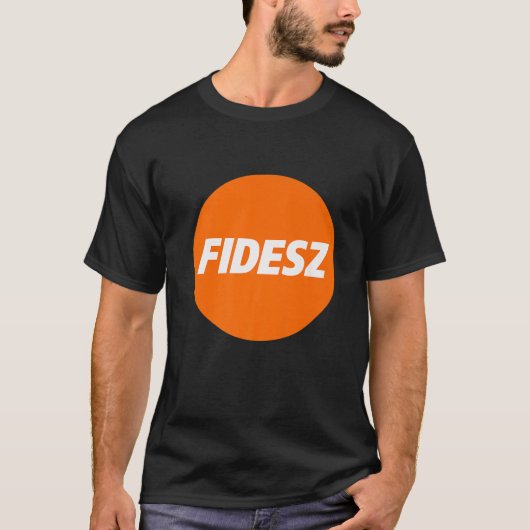 Viktor Orban Ungarn Erstes Christliches Fidesz-Par T-Shirt (Vorderseite)