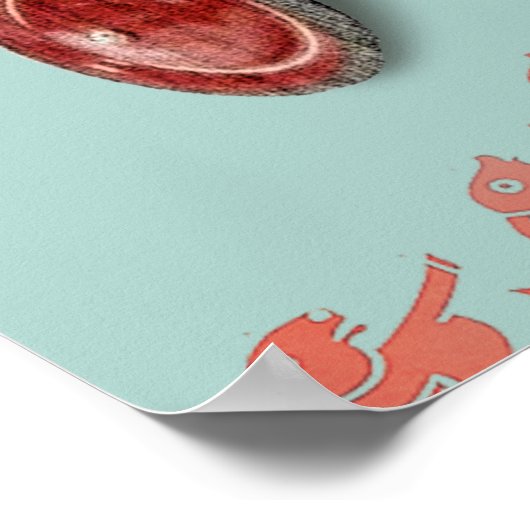 Viktor Schreckengost Toy Show Poster (Ecke)