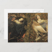Viktor Vasnetsov - Die Vögel der Freude und der Tr Postkarte (Vorne/Hinten)