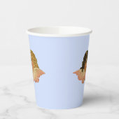 Viktorianisch Angels Baby Blue Pappbecher (Links)