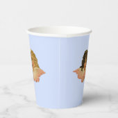 Viktorianisch Angels Baby Blue Pappbecher (Rechts)