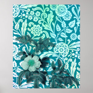 Viktorianisch Arabesque, FARRAH Poster