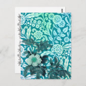 Viktorianisch Arabesque, FARRAH Postkarte (Vorne/Hinten)