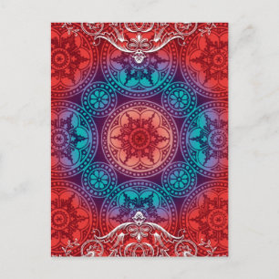 Viktorianisch Arabesque, GLORIOSA Postkarte