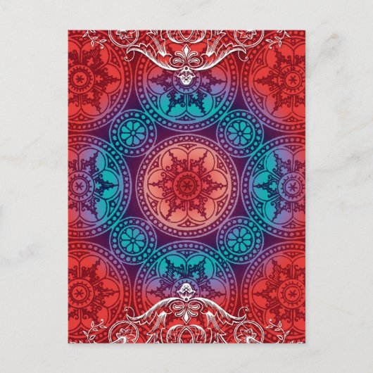 Viktorianisch Arabesque, GLORIOSA Postkarte (Vorderseite)