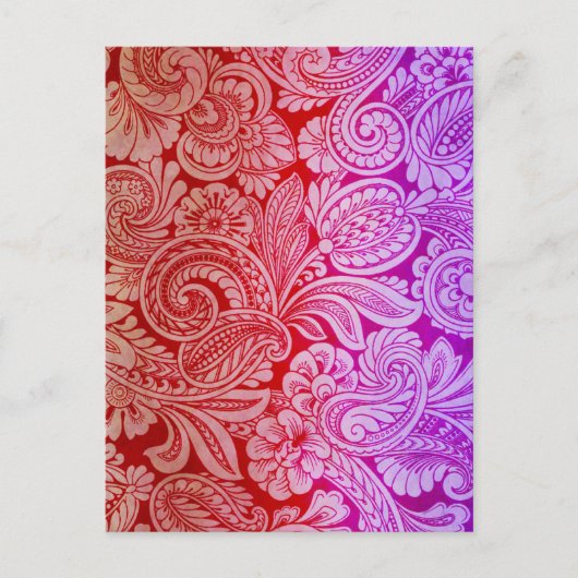 Viktorianisch Arabesque, HALYDON Postkarte (Vorderseite)