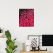 Viktorianisch Arabesque, IDALIS - Claret Poster (Heimbüro)