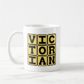 Viktorianisch, architektonischer Stil Kaffeetasse (Links)