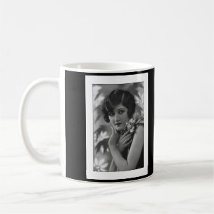 Viktorianisch atemberaubend in Schwarz-Weiß Kaffeetasse