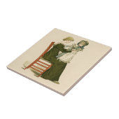 Viktorianisch Baby Greenaway Mother Fliese (Seite)