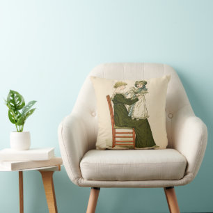 Viktorianisch Baby Greenaway Mother Kissen