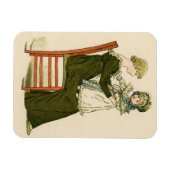 Viktorianisch Baby Greenaway Mother Magnet (Horizontal)