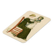 Viktorianisch Baby Greenaway Mother Magnet (Linke Seite)