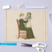 Viktorianisch Baby Greenaway Mother Seidenpapier (Handwerk)