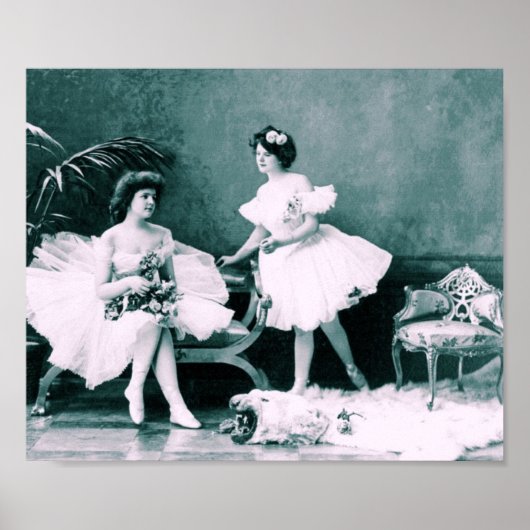Viktorianisch Ballet Poster (Vorne)