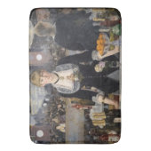 Viktorianisch Barmaid Girl in Folies Bergere, Fran Badematte (Vorderseite Vertikal)