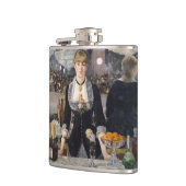 Viktorianisch Barmaid Girl in Folies Bergere, Fran Flachmann (Links)