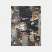 Viktorianisch Barmaid Girl in Folies Bergere, Fran Fleecedecke (Vorderseite)