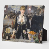 Viktorianisch Barmaid Girl in Folies Bergere, Fran Fotoplatte (Seite)