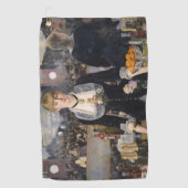 Viktorianisch Barmaid Girl in Folies Bergere, Fran Golfhandtuch (Vorderseite)