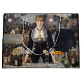 Viktorianisch Barmaid Girl in Folies Bergere, Fran Große Geschenktüte (Vorderseite)