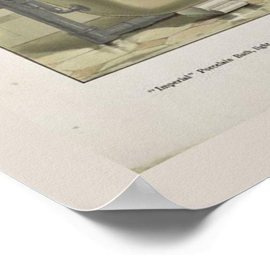 Viktorianisch Bath Poster (Ecke)