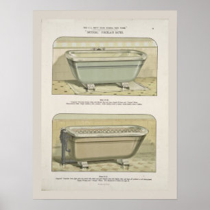 Viktorianisch Bath Poster