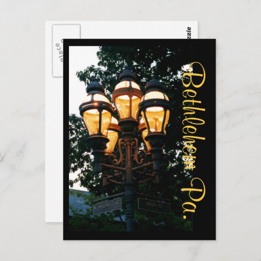 Viktorianisch Bethlehem 21 Postkarte (Vorne/Hinten)