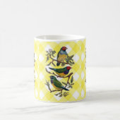 Viktorianisch-Bird-Gelbe Tasse (Mittel)