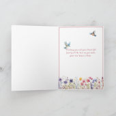 Viktorianisch Birdhouse Viel Glück New Zuhause Karte (Innenseite)