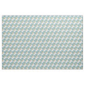 Viktorianisch Blau-grünes botanisches Blumengewebe Stoff (Yard (91,4 cm))